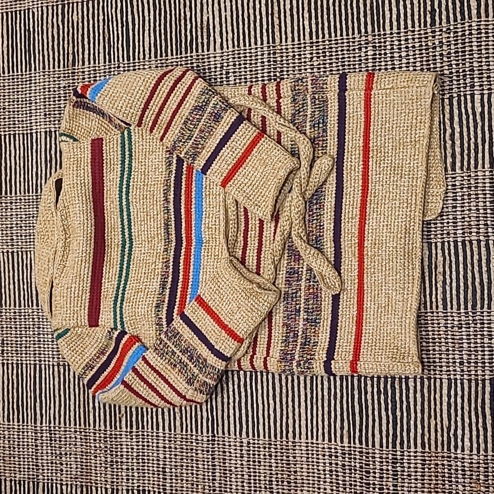 Vintage Striped Knit Cardigan - Multicolor - Picture 8 of 8